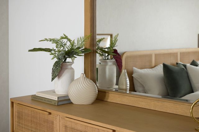 Cally Beige Small Vase