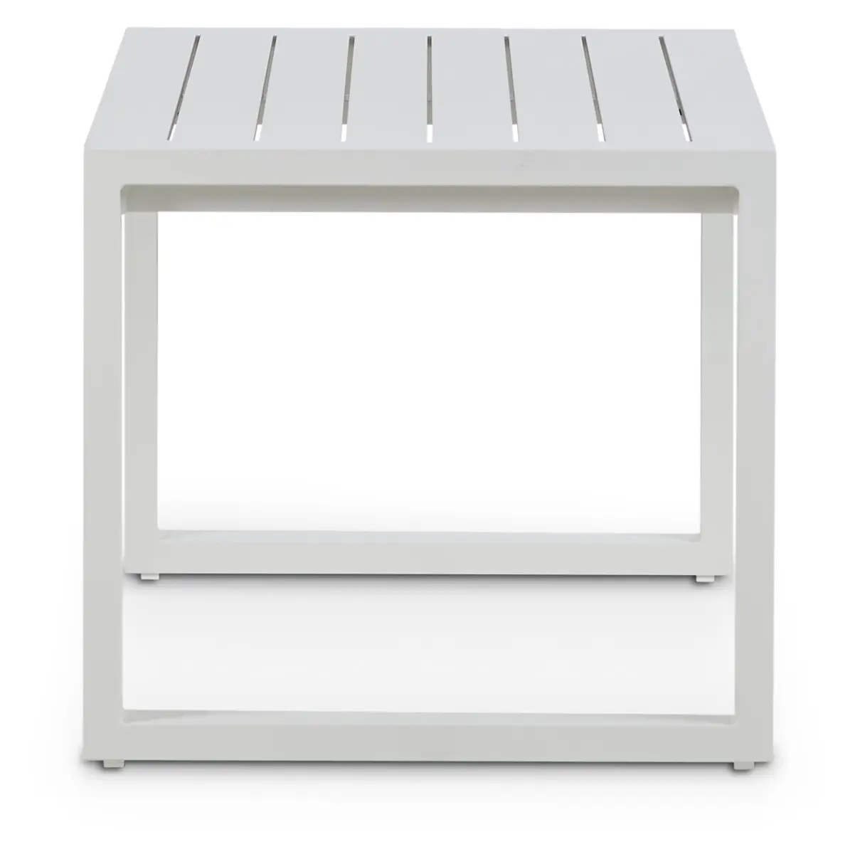 Linear2 White Aluminum Coffee Table Linear2 White Aluminum Coffee Table