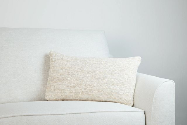 Baxter Taupe Lumbar Accent Pillow