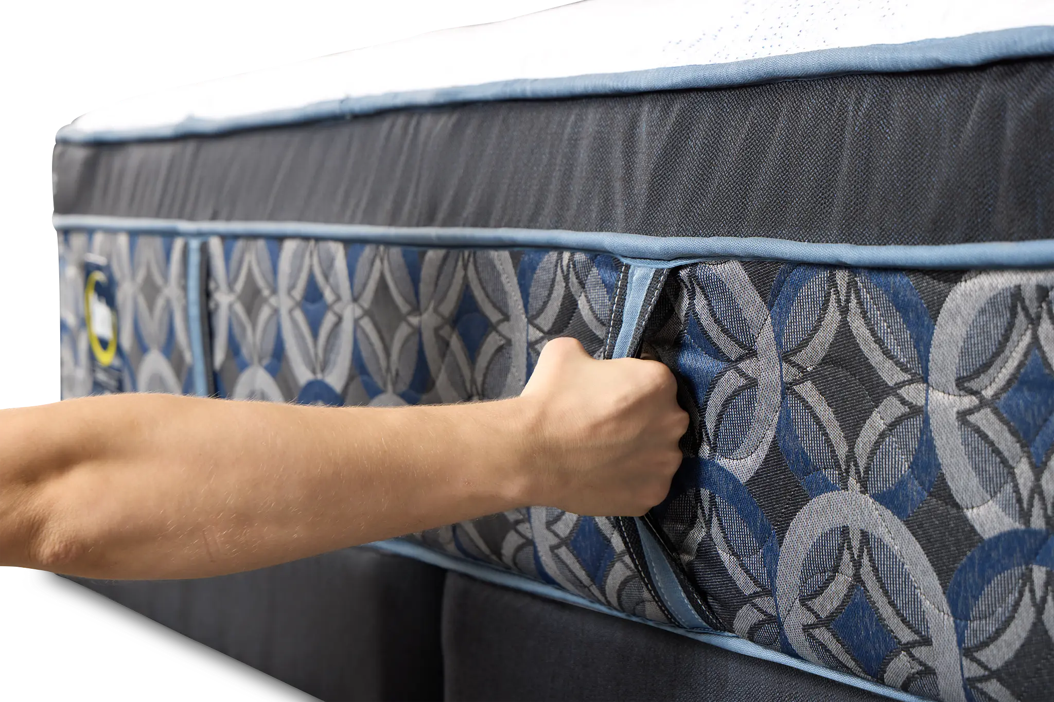 Perfect Sleeper Bay City Plush Low-profile Mattress Set Perfect Sleeper Bay City Plush Low-profile Mattress Set