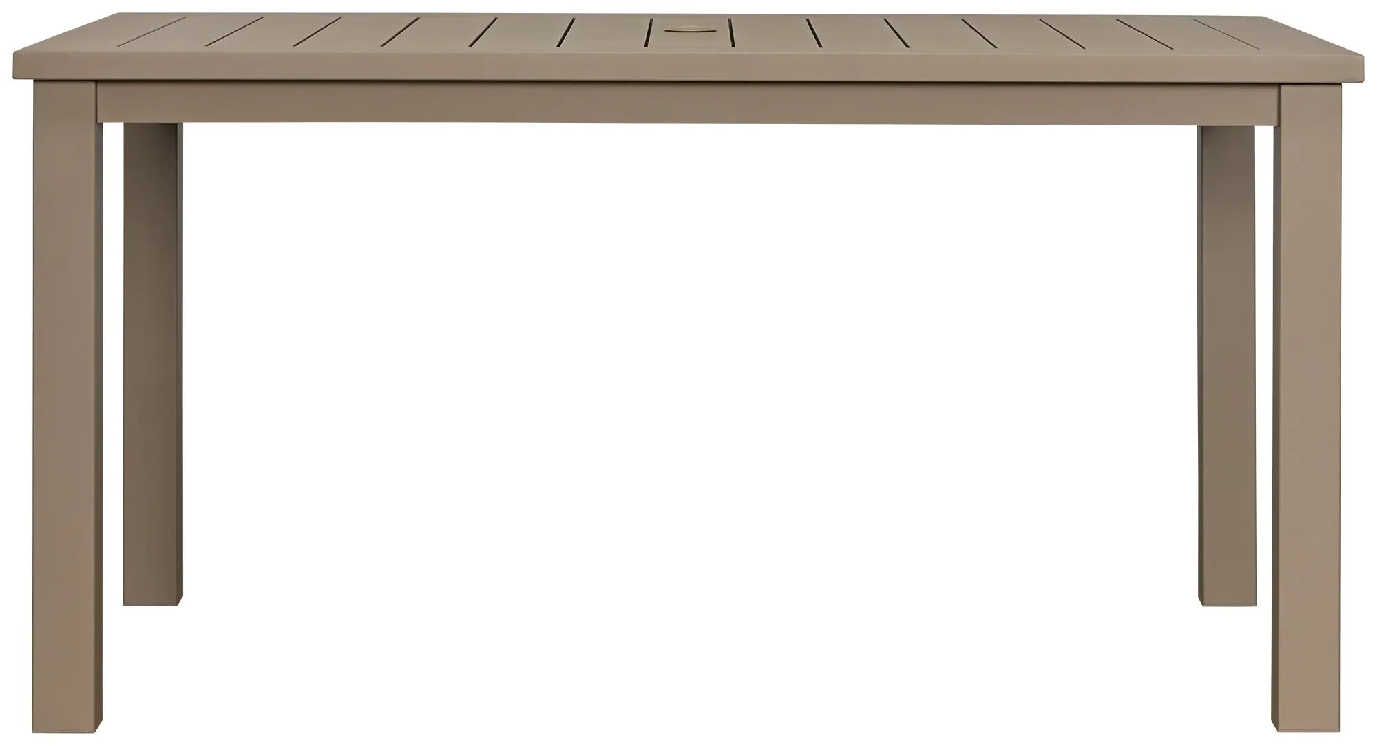 Raleigh Taupe 58" Rectangular Table Raleigh Taupe 58" Rectangular Table