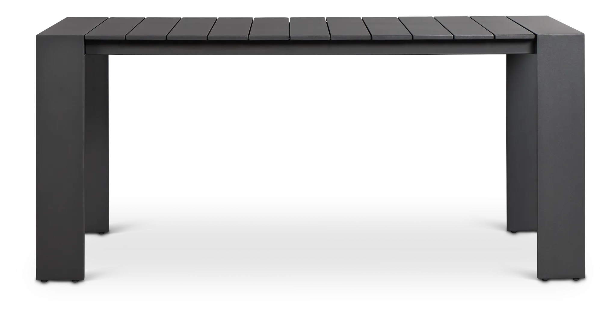 Sunrise Dark Gray 65" Rectangular Table