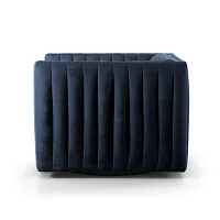 Four Hands Sarah Navy Velvet Swivel Accent Chair