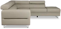 Drew Gray Micro Right Chaise Sectional