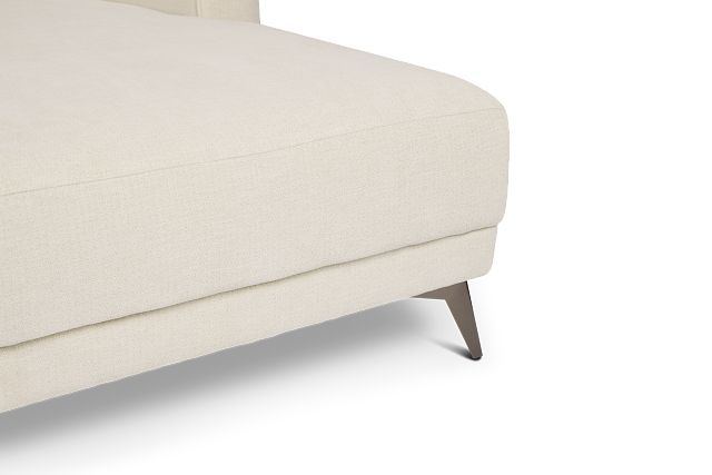 Talia Light Beige Fabric Right Chaise Sectional