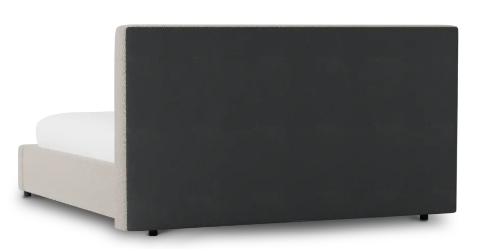 Grayton Gellar Brown 44" Upholstered Platform Bed Grayton Gellar Brown 44" Upholstered Platform Bed