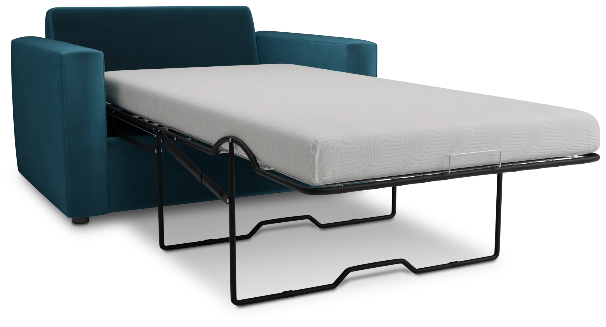 Siesta Joya Teal Fabric Cooling Memory Foam Sleeper