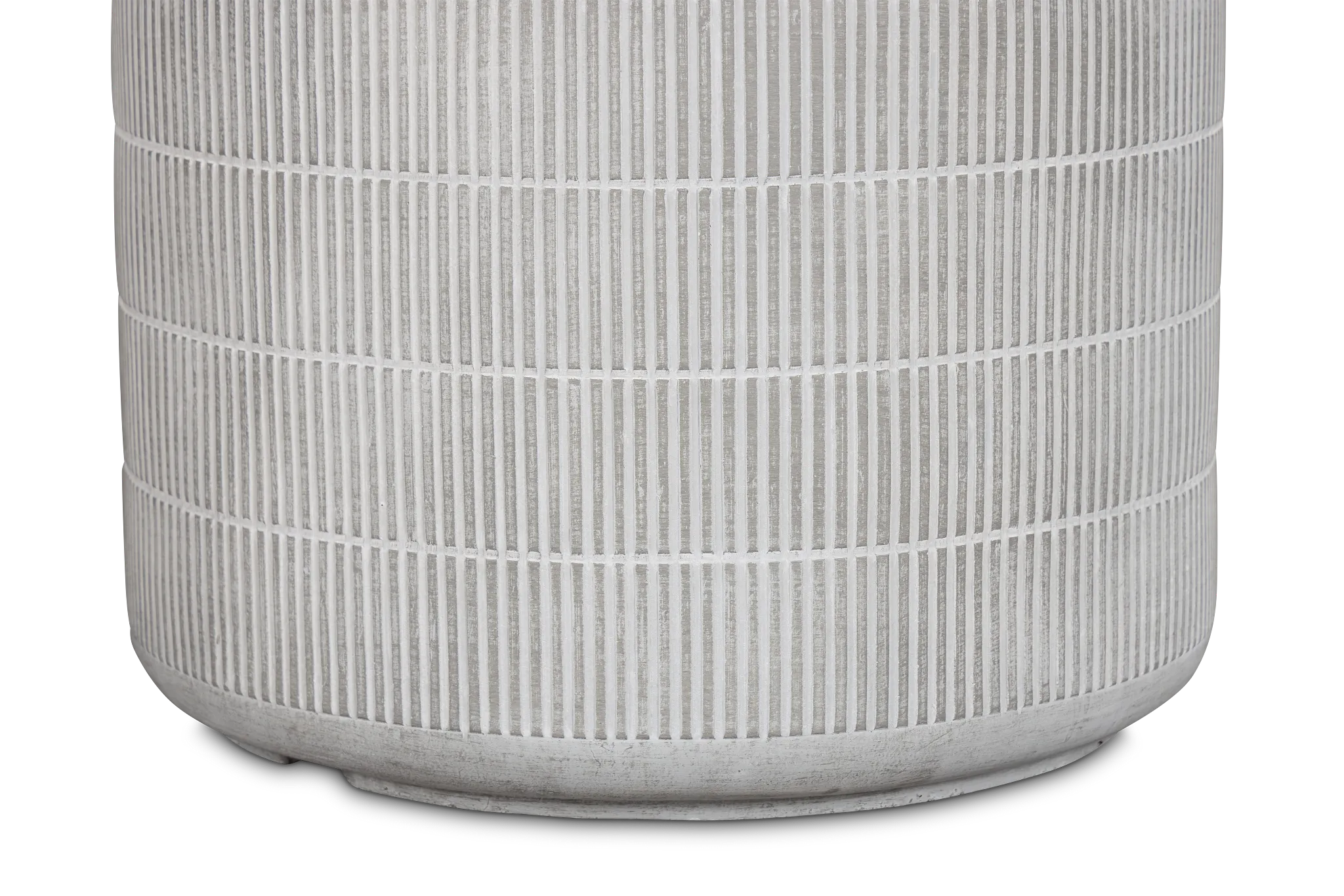 Lilani Light Gray Large Planter