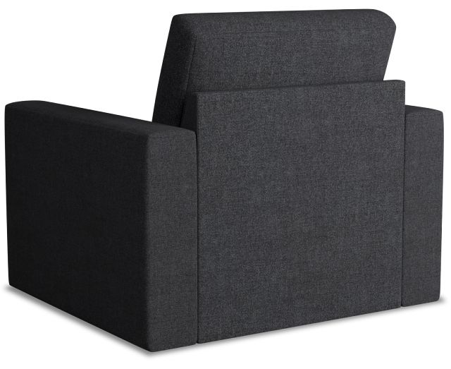 Citymod Dark Gray Fabric Swivel Chair