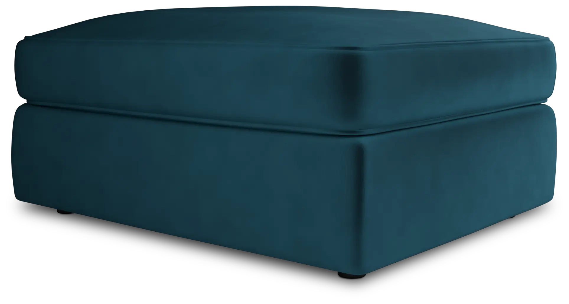 Siesta Joya Teal Fabric Ottoman Siesta Joya Teal Fabric Ottoman