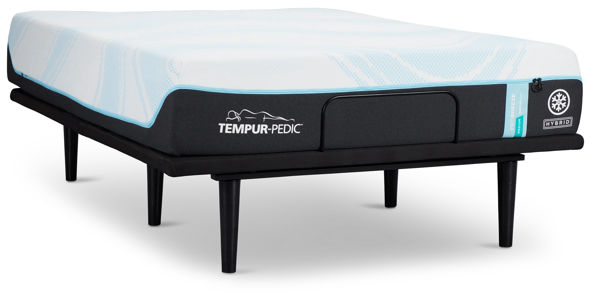 Tempur-pedic Tempur-probreeze Medium Ease Adjustable Mattress Set
