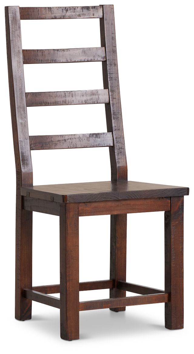 Seattle Dark Tone Wood Side Chair (1)