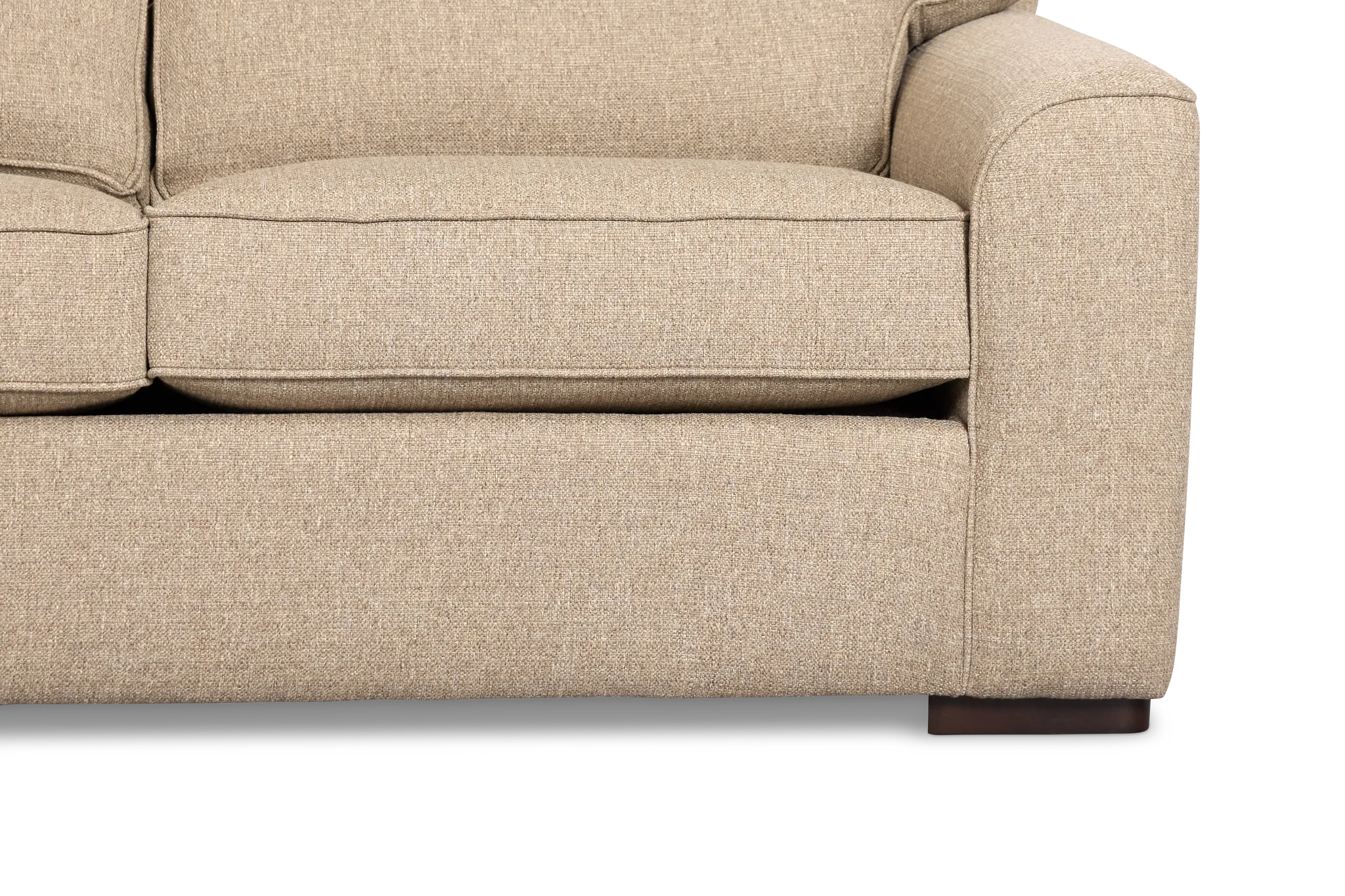 Sinclair Brown Fabric Cooling Memory Foam Sleeper
