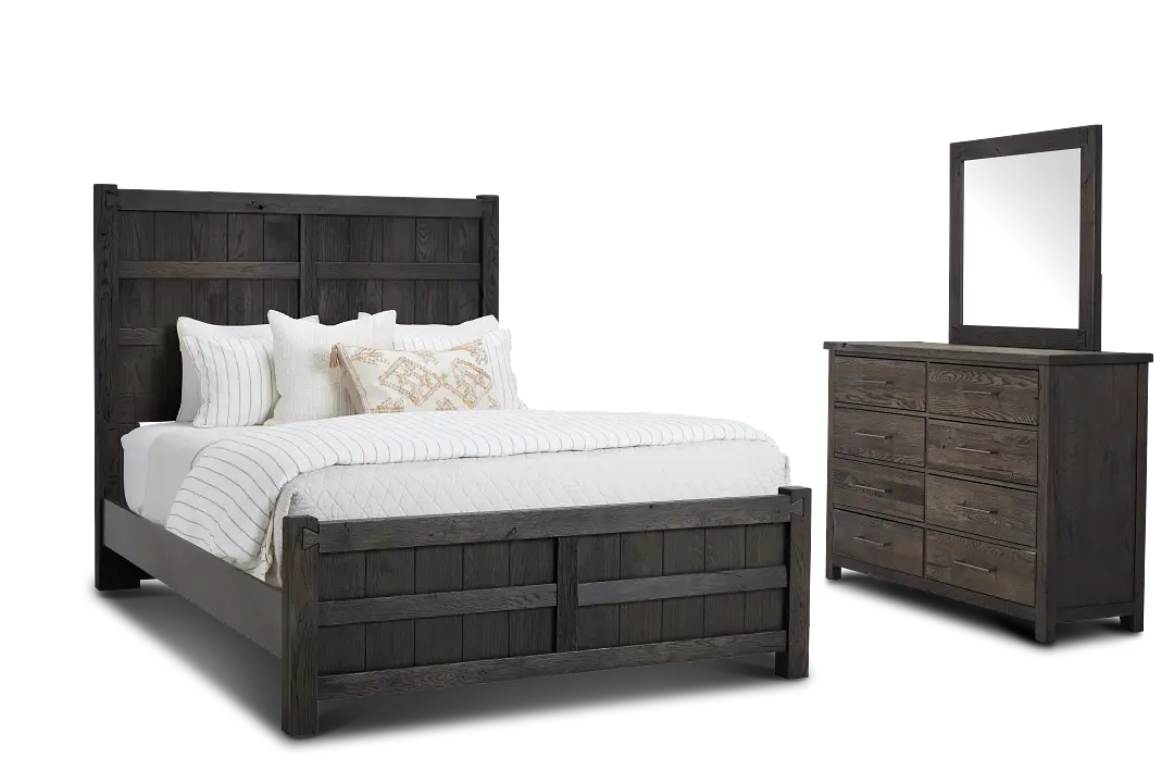 Salt Lake Dark Tone Panel Bedroom Salt Lake Dark Tone Panel Bedroom