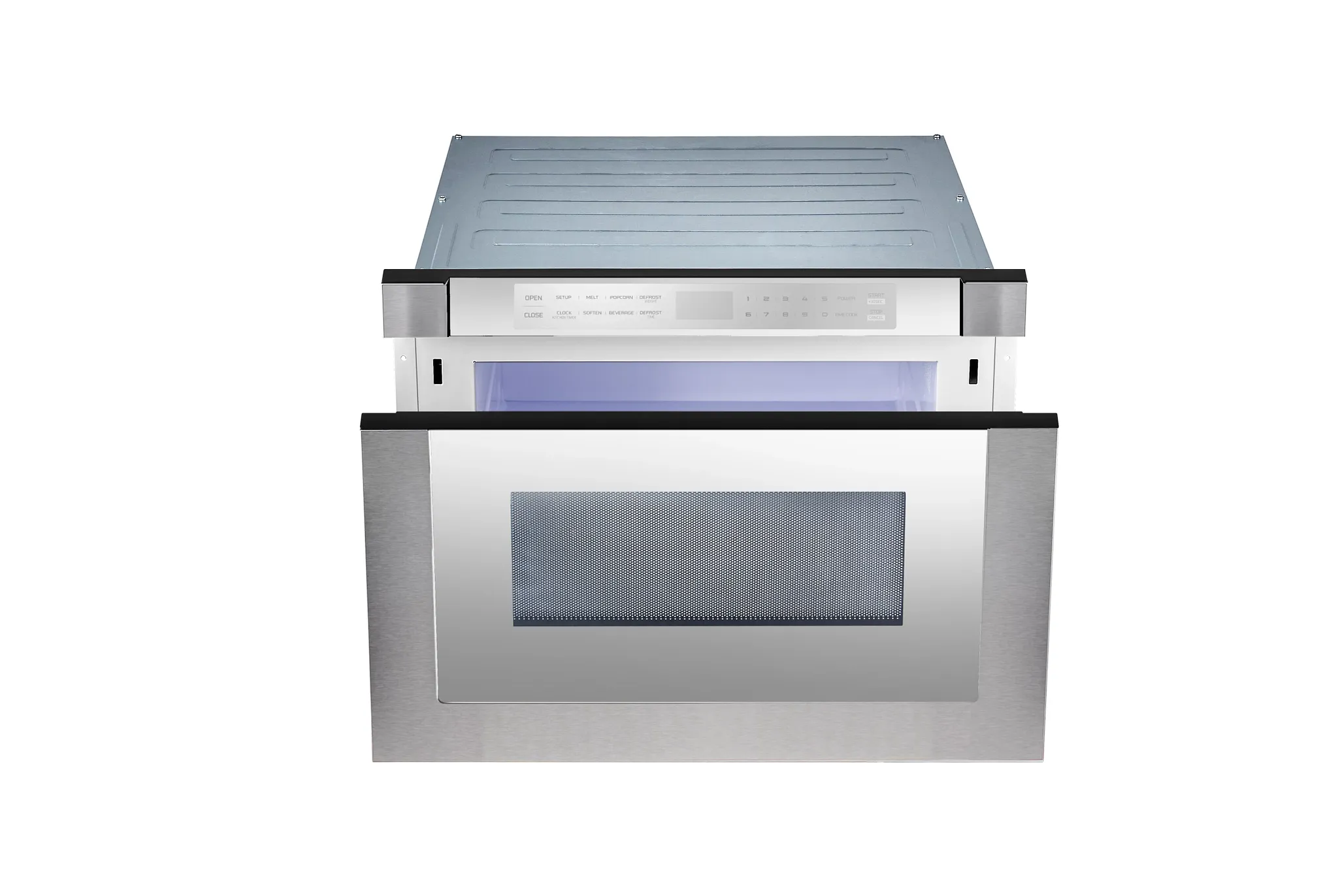 Xo Appliance 24 Series Silver Built-in Microwave