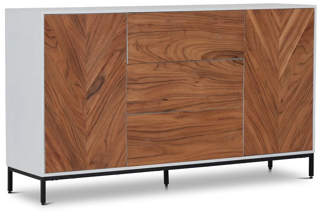 Kenzo White Credenza