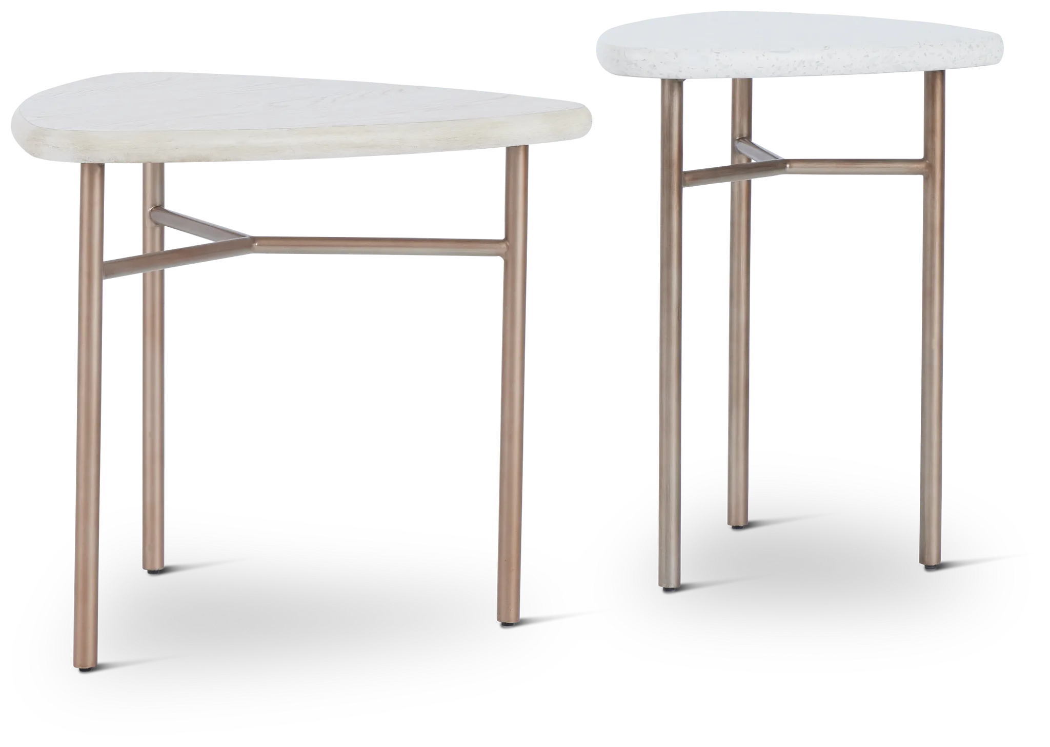 Marseilles Two-tone Bunching End Table