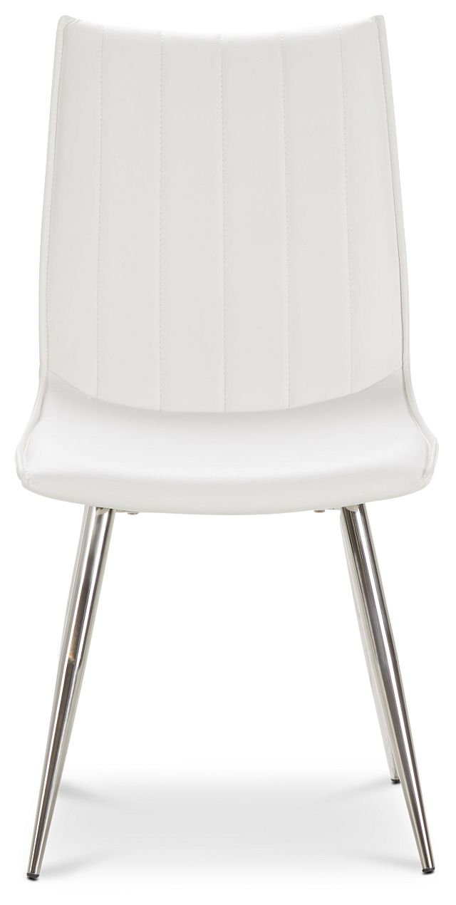 Wynwood White Uph Side Chair (3)