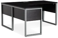 Clark Dark Tone 32" Return Desk