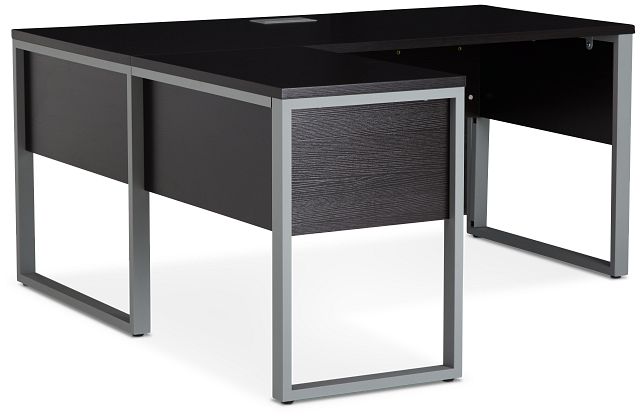 Clark Dark Tone 32" Return Desk