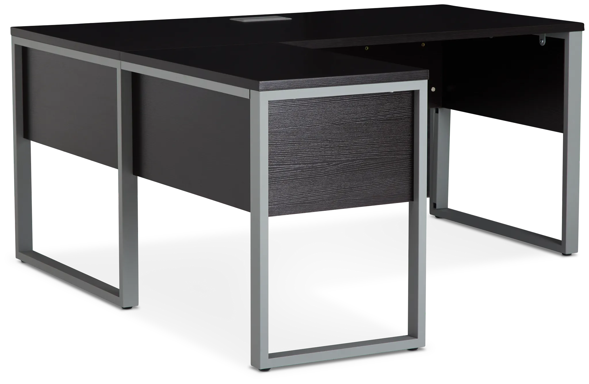 Clark Dark Tone 32" Return Desk