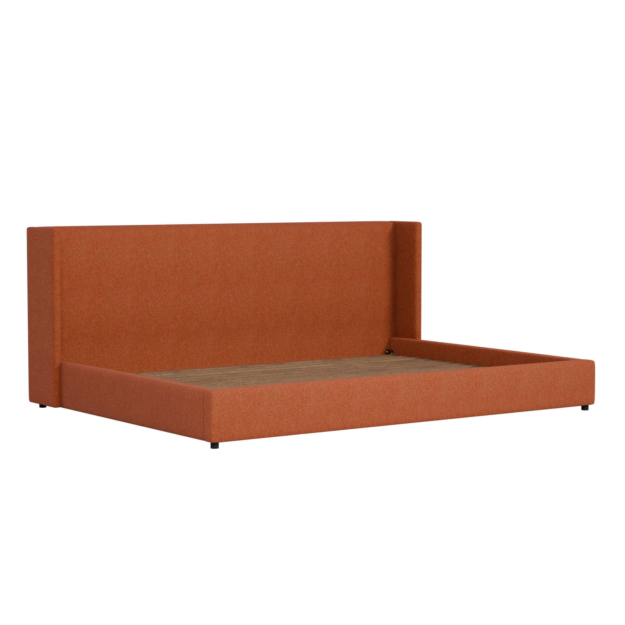Captiva Elite Medium Brown 48" Upholstered Shelter Bed