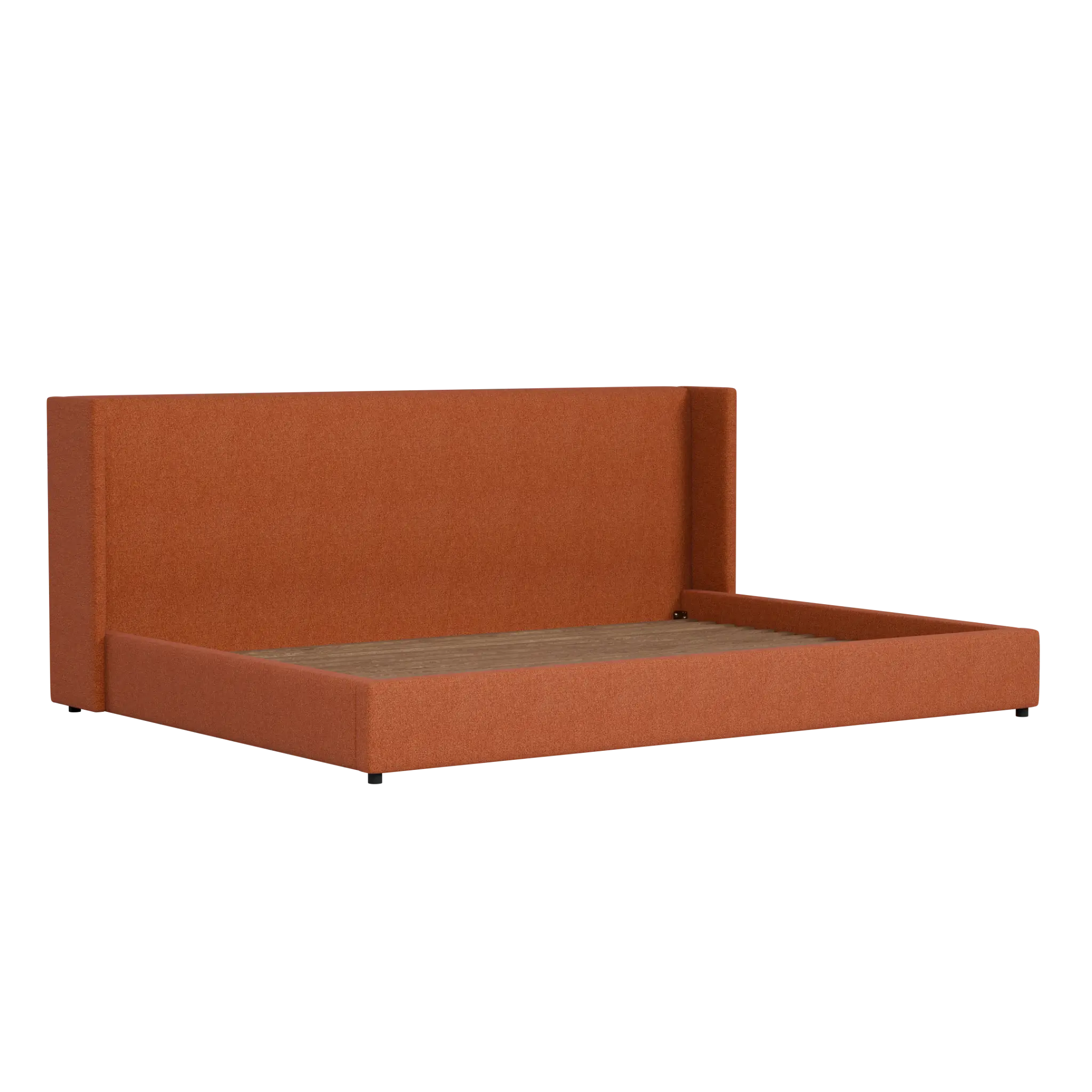 Captiva Elite Medium Brown 48" Upholstered Shelter Bed Captiva Elite Medium Brown 48" Upholstered Shelter Bed