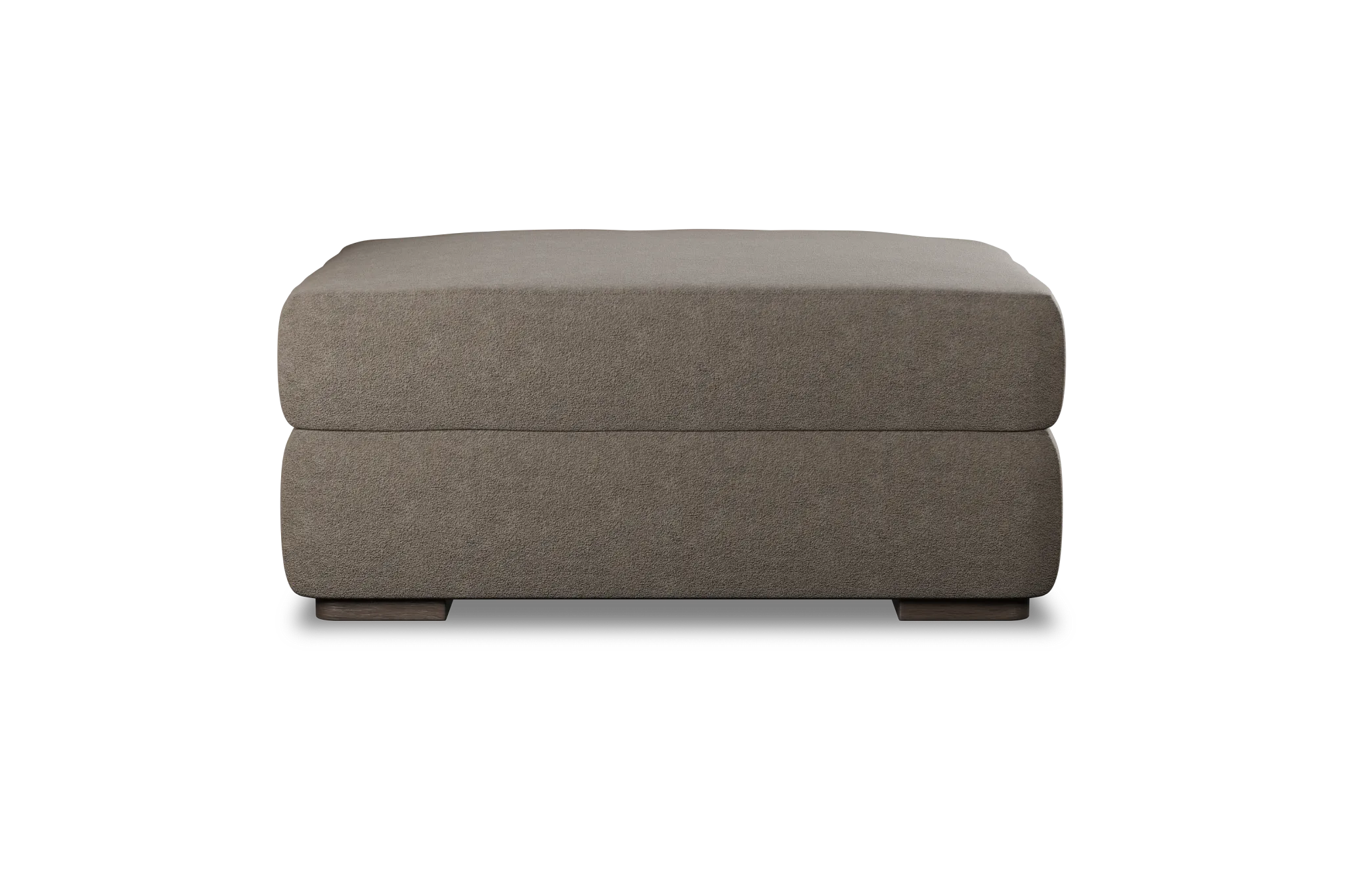 Edgewater Elite Brown Ottoman