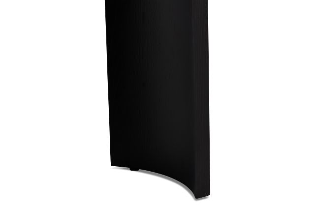 Nomad Black Ceramic Round End Table