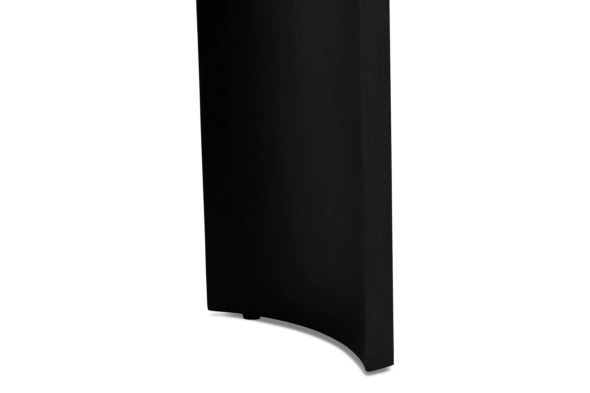 Nomad Black Ceramic Round End Table