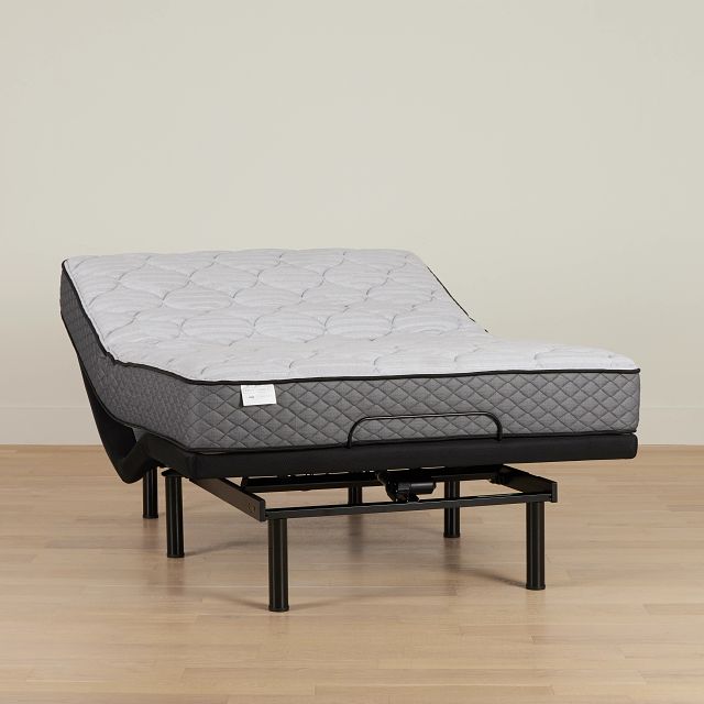 Kevin Charles By Sealy Essential Medium Deluxe Adjustable Mattress Set