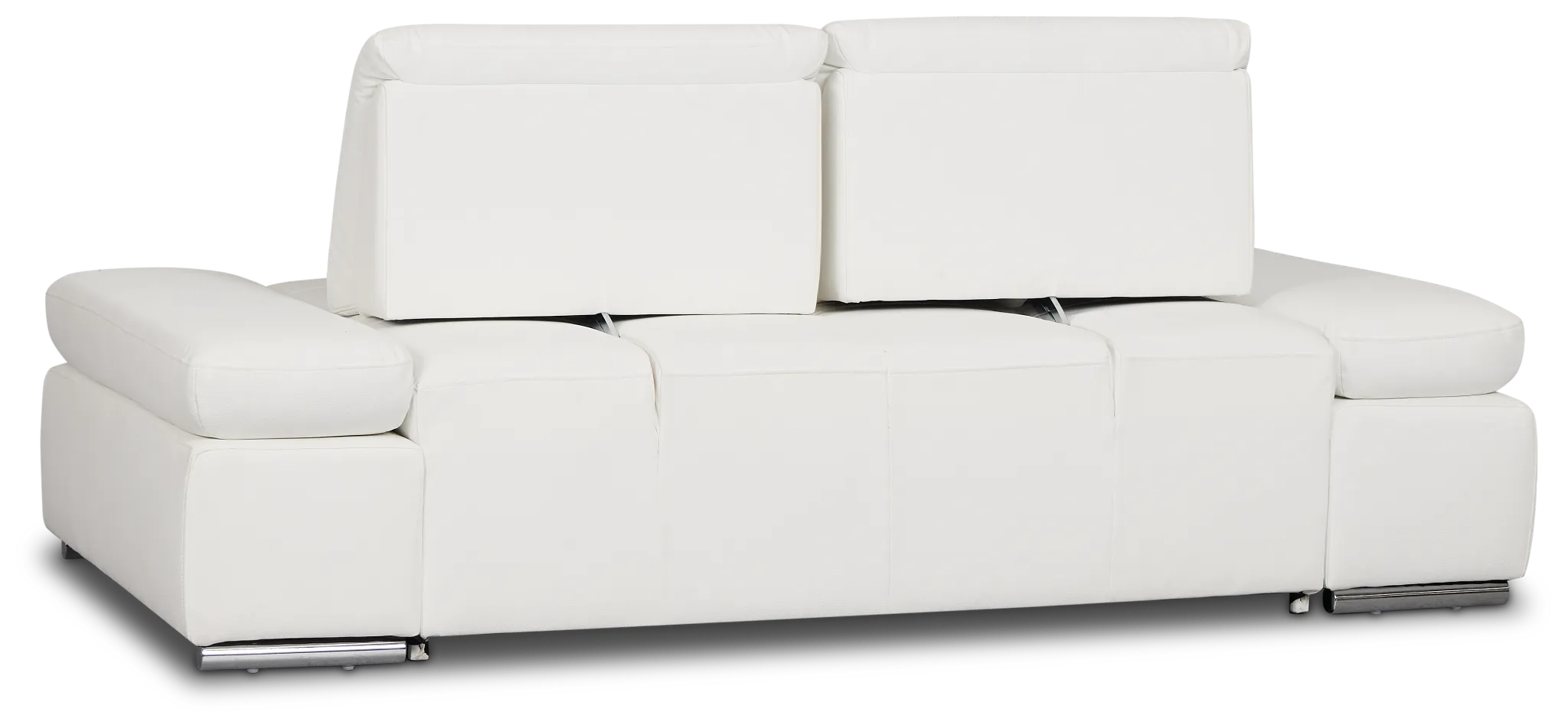 Eden White Micro Popup Sofa Sleeper