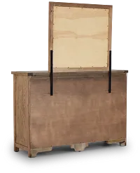 Salt Lake Mid Tone Dresser & Mirror