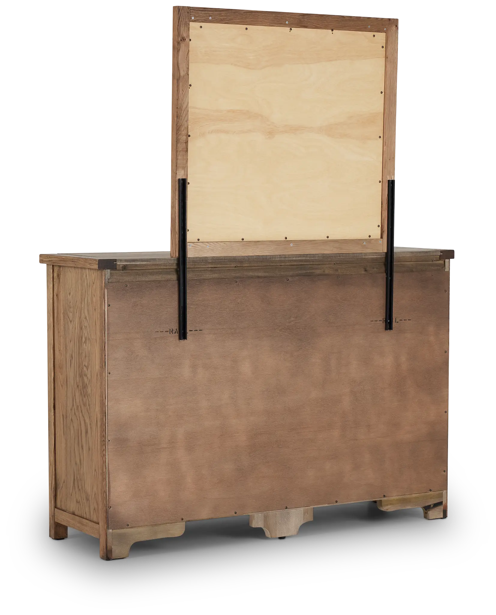 Salt Lake Mid Tone Dresser & Mirror Salt Lake Mid Tone Dresser & Mirror