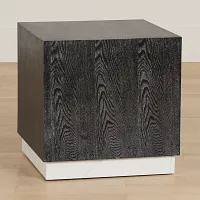 Java Black Square Accent Table
