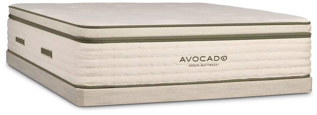 Avocado Green Cushion Firm Low-profile Mattress Set Avocado Green Cushion Firm Low-profile Mattress Set