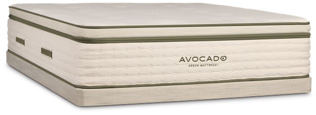 Avocado Green Cushion Firm Low-profile Mattress Set