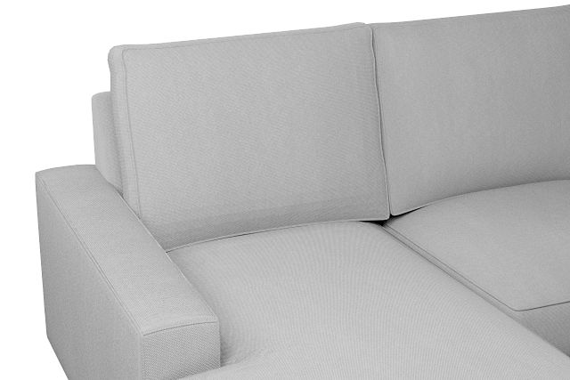 Edgewater Delray Light Gray Large Left Chaise Sectional