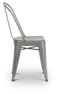 Huntley Light Tone Metal Side Chair