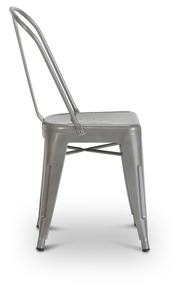 Huntley Light Tone Metal Side Chair