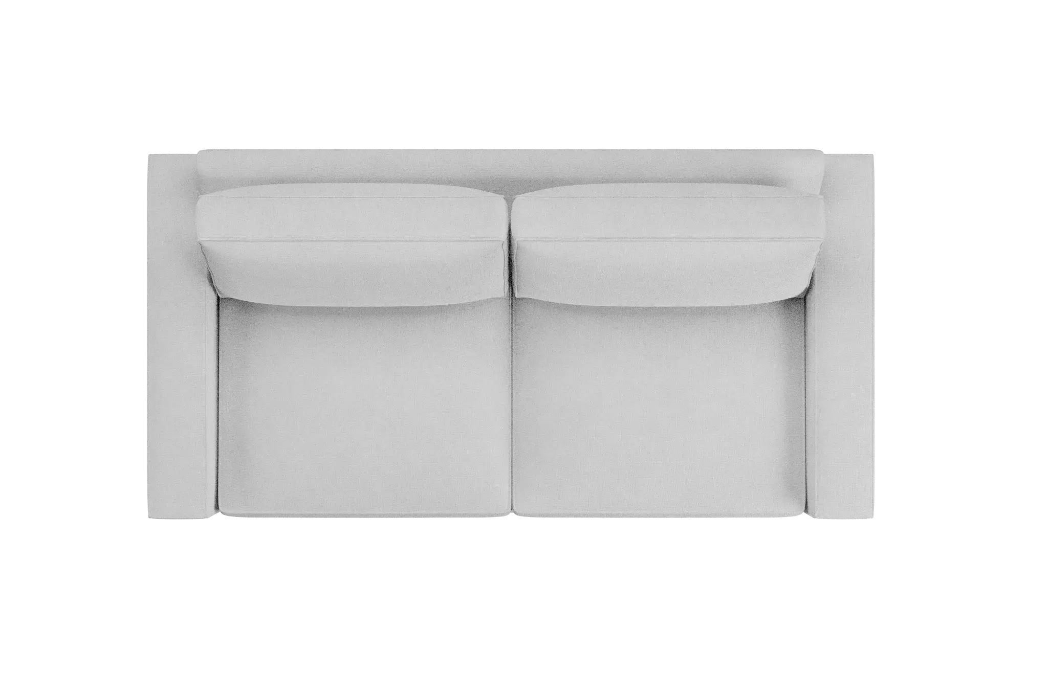 Edgewater Suave White 84" Sofa W/ 2 Cushions Edgewater Suave White 84" Sofa W/ 2 Cushions