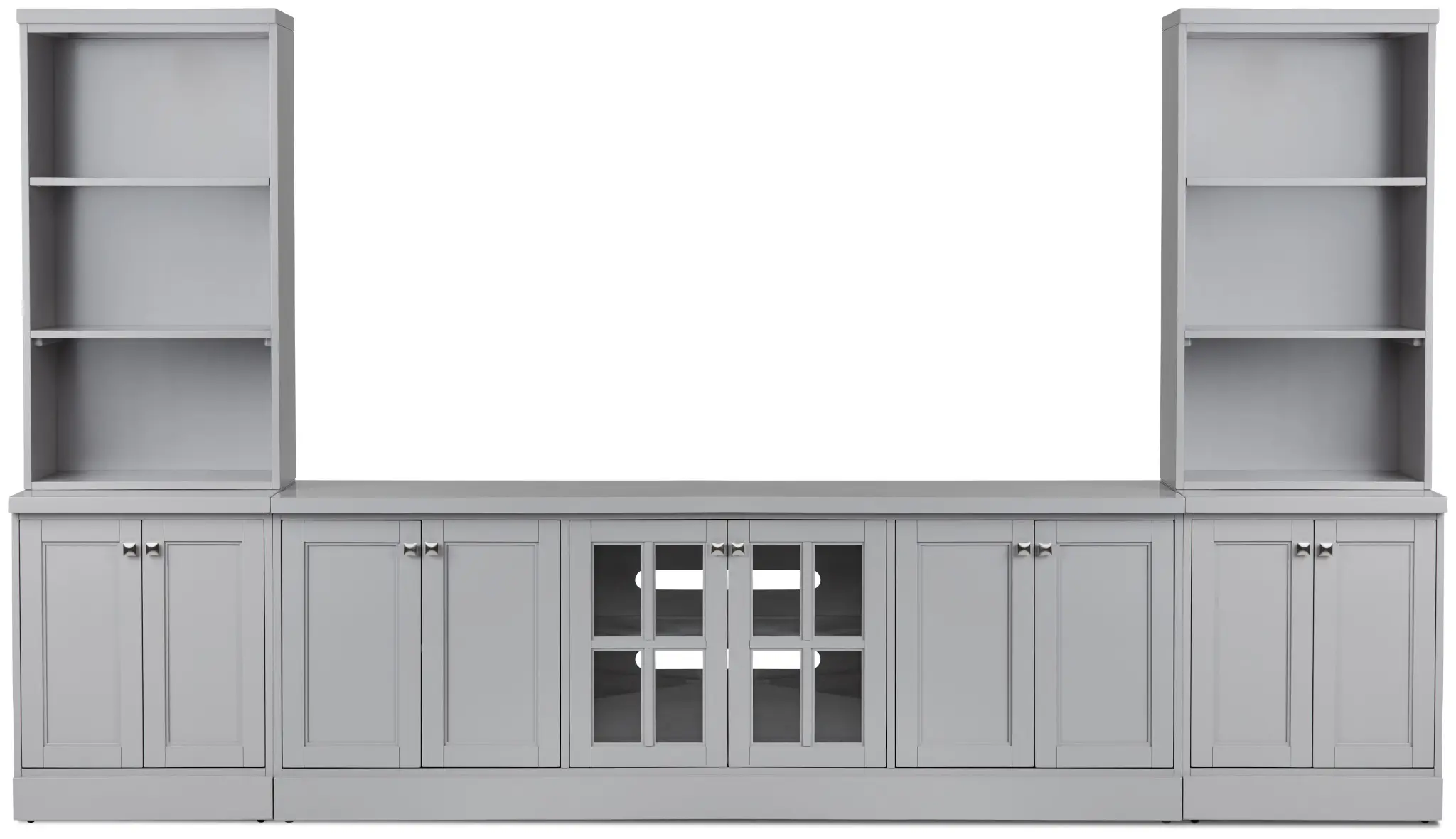 Newport Gray Large Entertainment Wall Newport Gray Large Entertainment Wall