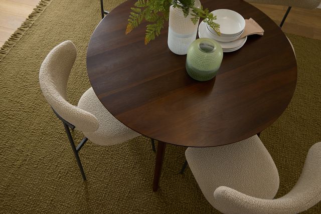 Palmdale Dark Tone Round Table