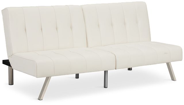Clay White Micro Sofa Futon