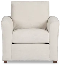 Maxie Light Beige Micro Chair