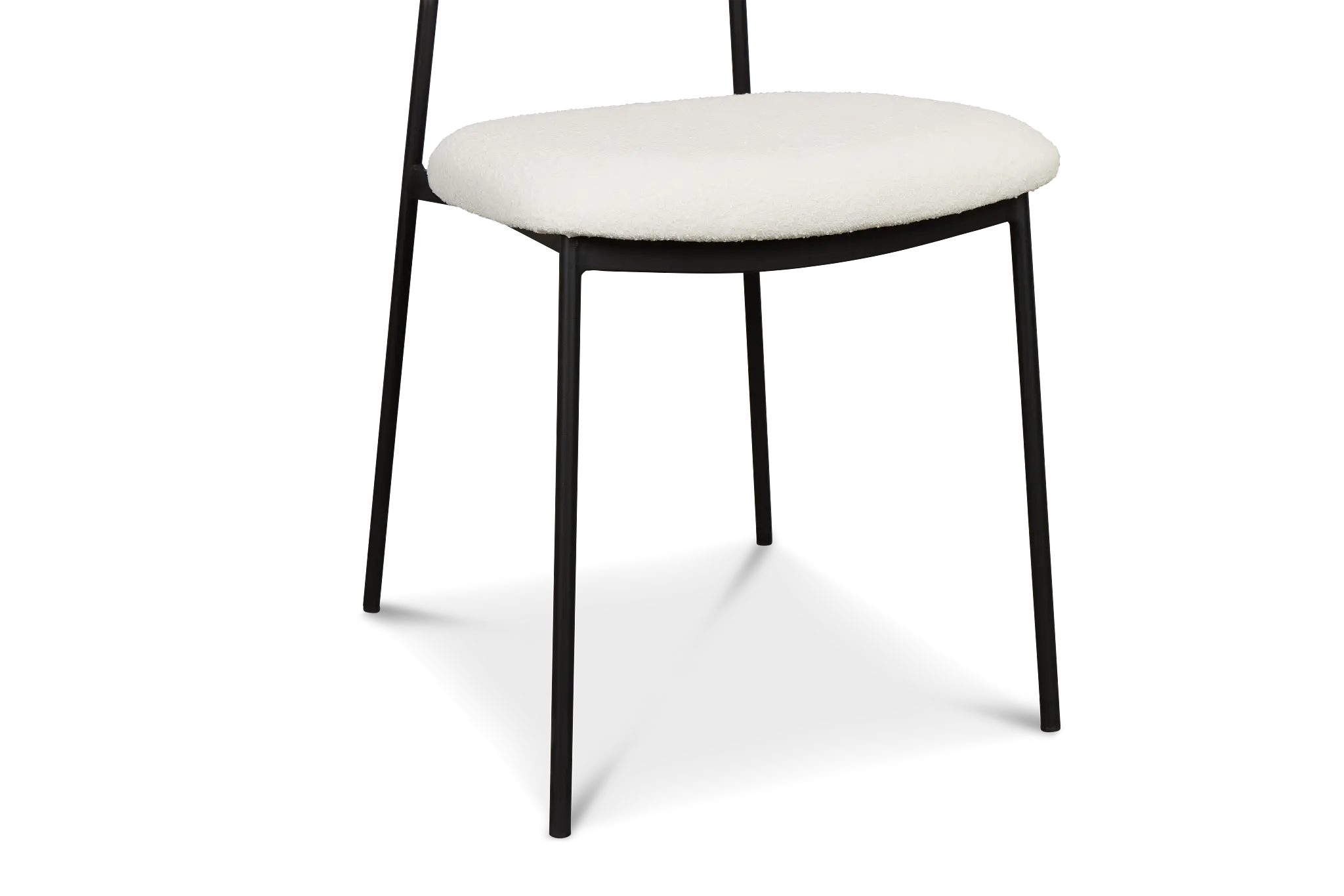 Lynden White Woven Upholstered Side Chair Lynden White Woven Upholstered Side Chair