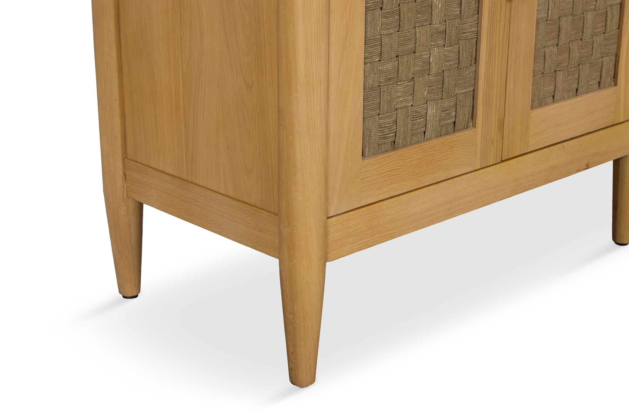 Caras Light Tone Woven Credenza Caras Light Tone Woven Credenza