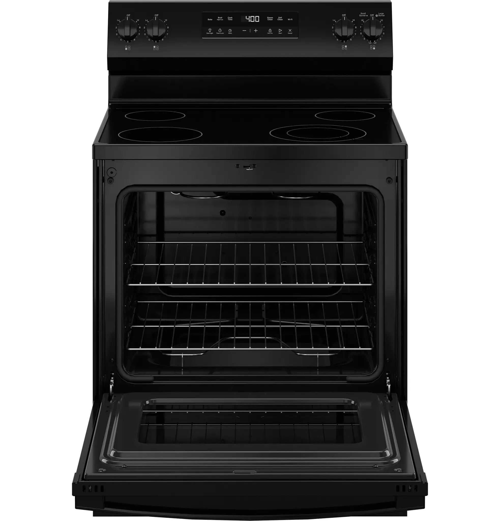 Ge 400 Series Black 30" Electric Range Ge 400 Series Black 30" Electric Range