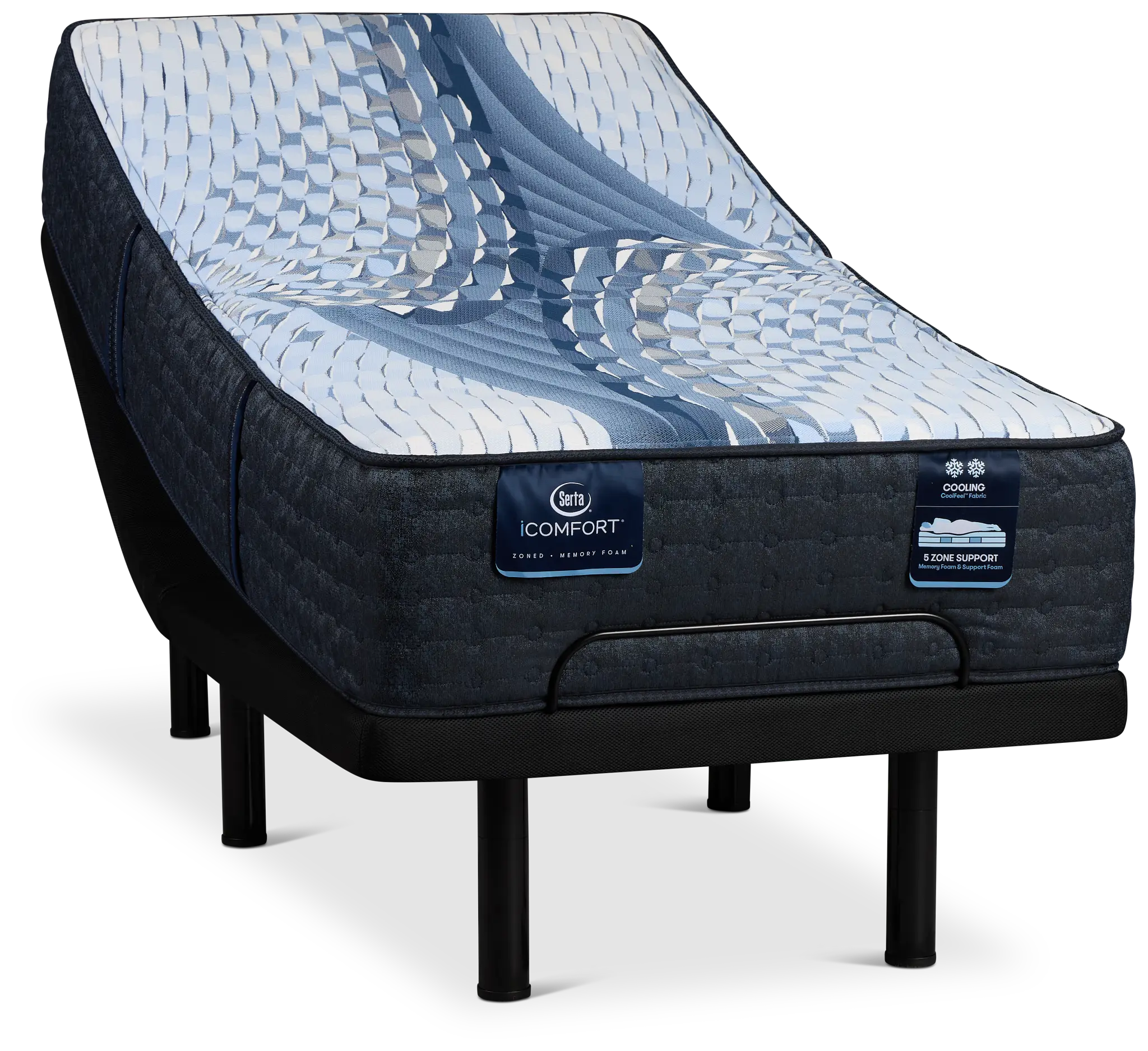 Serta Icomfort Iona Medium Plus Adjustable Mattress Set Serta Icomfort Iona Medium Plus Adjustable Mattress Set