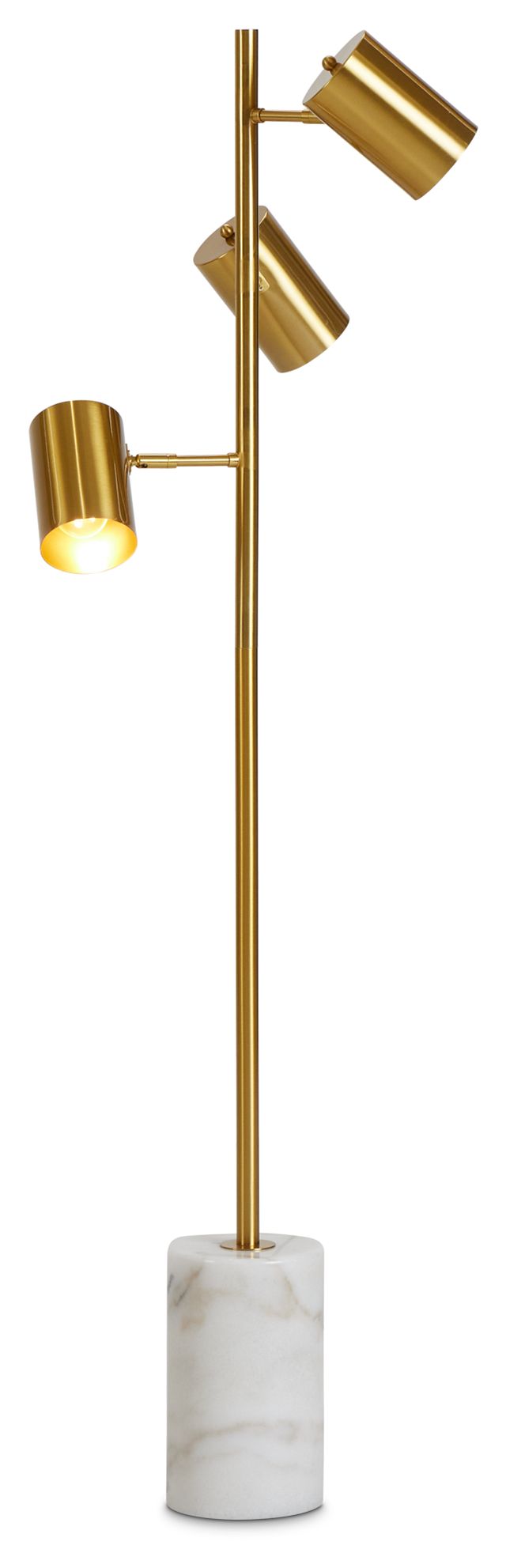Khia Gold Floor Lamp (1)
